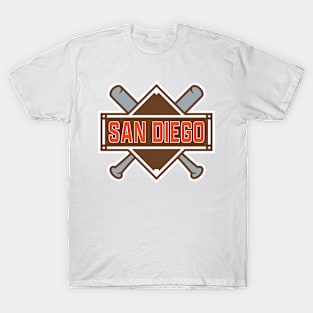 San Diego Padres Baseball T-Shirt
